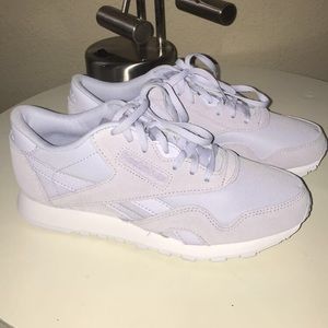 Reebok lilac shoes